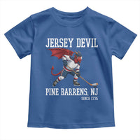 Pine Barrens New Jersey Devil Toddler T Shirt Gothic Horror Ice Hockey Gift - Wonder Print Shop
