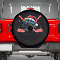 Christmas Ice Hockey Helmet Santa Spare Tire Cover Funny Xmas Gift - Wonder Print Shop