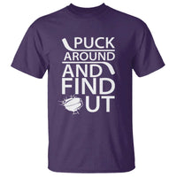 Puck Around And Find Out T Shirt Hockey Lover Gift - Wonder Print Shop