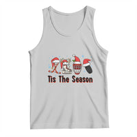 Funny Ice Hockey Christmas Gift Tank Top Tis The Season - Wonder Print Shop