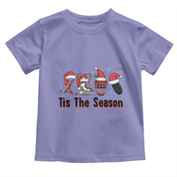 Funny Ice Hockey Christmas Gift Toddler T Shirt Tis The Season - Wonder Print Shop
