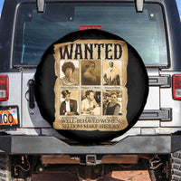 Well Behaved Women Seldom Make History Spare Tire Cover Vintage Feminist Poster - Wonder Print Shop