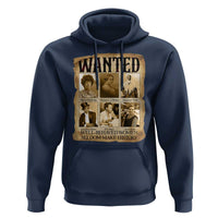 Well Behaved Women Seldom Make History Hoodie Vintage Feminist Poster - Wonder Print Shop