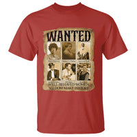 Well Behaved Women Seldom Make History T Shirt Vintage Feminist Poster - Wonder Print Shop