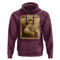 Madam CJ Walker Hoodie Female Empowerment History Gift - Wonder Print Shop