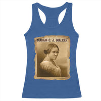 Madam CJ Walker Racerback Tank Top Female Empowerment History Gift - Wonder Print Shop