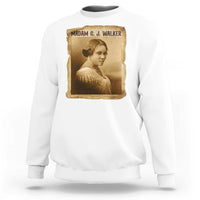 Madam CJ Walker Sweatshirt Female Empowerment History Gift - Wonder Print Shop