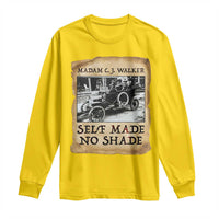 Madam CJ Walker Self Made Millionaire Long Sleeve Shirt Strong Black Woman Leader - Wonder Print Shop