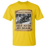 Madam CJ Walker Self Made Millionaire T Shirt Strong Black Woman Leader - Wonder Print Shop