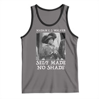 Madam CJ Walker Tank Top Self Made No Shade Female Empowerment - Wonder Print Shop