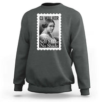 Madam CJ Walker Sweatshirt Strong Black Woman Leader - Wonder Print Shop