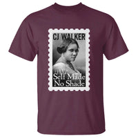 Madam CJ Walker T Shirt Strong Black Woman Leader - Wonder Print Shop