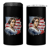Madam CJ Walker Patriotic 4 in 1 Can Cooler Tumbler Strong Black Woman Leader - Wonder Print Shop