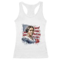 Madam CJ Walker Patriotic Racerback Tank Top Strong Black Woman Leader - Wonder Print Shop