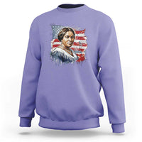 Madam CJ Walker Patriotic Sweatshirt Strong Black Woman Leader - Wonder Print Shop