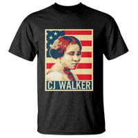 Madam CJ Walker Patriotic T Shirt Black History Month Gift - Wonder Print Shop