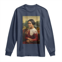 Madam CJ Walker Mona Lisa Long Sleeve Shirt Black History Month Gift - Wonder Print Shop