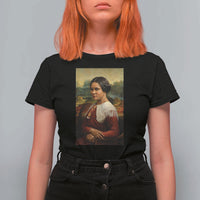 Madam CJ Walker Mona Lisa T Shirt For Women Black History Month Gift - Wonder Print Shop