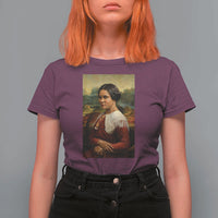 Madam CJ Walker Mona Lisa T Shirt For Women Black History Month Gift - Wonder Print Shop