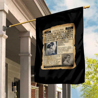 Madam CJ Walker Vintage Newspaper Style Garden Flag Economic Freedom Through Opportunity - Wonder Print Shop