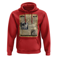Madam CJ Walker Vintage Newspaper Style Hoodie Economic Freedom Through Opportunity - Wonder Print Shop