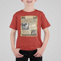 Madam CJ Walker Vintage Newspaper Style T Shirt For Kid Economic Freedom Through Opportunity - Wonder Print Shop