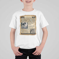 Madam CJ Walker Vintage Newspaper Style T Shirt For Kid Economic Freedom Through Opportunity - Wonder Print Shop