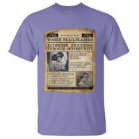 Madam CJ Walker Vintage Newspaper Style T Shirt Economic Freedom Through Opportunity - Wonder Print Shop