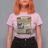 Madam CJ Walker Vintage Newspaper Style T Shirt For Women Economic Freedom Through Opportunity - Wonder Print Shop