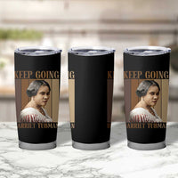 Madam CJ Walker Keep Going Retro Poster Tumbler Cup Black History Month Gift - Wonder Print Shop