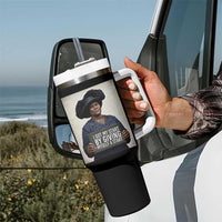 Madam CJ Walker Quote Tumbler With Handle I Got My Start By Giving Myself A Start - Wonder Print Shop