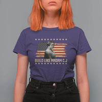 Build Like Madam CJ Walker T Shirt For Women Black History Month Gift - Wonder Print Shop