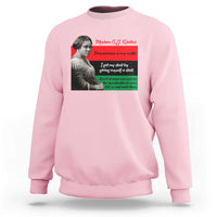 Madam CJ Walker Sweatshirt Women Empowerment Inspirational Quote - Wonder Print Shop