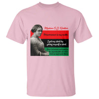 Madam CJ Walker T Shirt Women Empowerment Inspirational Quote - Wonder Print Shop