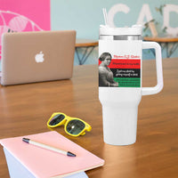 Madam CJ Walker Tumbler With Handle Women Empowerment Inspirational Quote - Wonder Print Shop