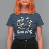 MLK And Malcolm X T Shirt For Women They Not Like Us African American Heritage Gift - Wonder Print Shop