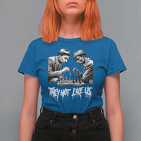 MLK And Malcolm X T Shirt For Women They Not Like Us African American Heritage Gift - Wonder Print Shop