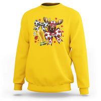 Proud Canada Soccer 2026 Sweatshirt Canadian Football Fan