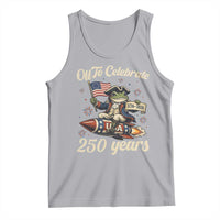 Funny Frog Off To Celebrate 250 Years Of Freedom Tank Top Patriotic Gift