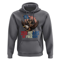 Funny Patriotic Bigfoot Hoodie 250 Years Of American Freedom