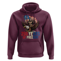 Funny Patriotic Bigfoot Hoodie 250 Years Of American Freedom