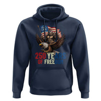 Funny Patriotic Bigfoot Hoodie 250 Years Of American Freedom