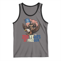 Funny Patriotic Bigfoot Tank Top 250 Years Of American Freedom