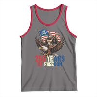 Funny Patriotic Bigfoot Tank Top 250 Years Of American Freedom