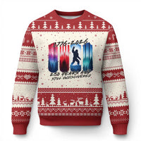 Funny Patriotic Bigfoot Ugly Christmas Sweater 250 Years And Still Undiscovered