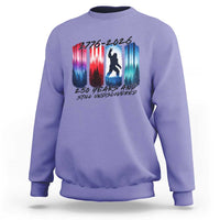 Funny Patriotic Bigfoot Sweatshirt 250 Years And Still Undiscovered