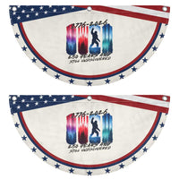 Funny Bigfoot Patriotic Fan Flag 250 Years And Still Undiscovered