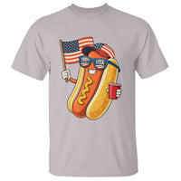 Funny Patriotic Hotdog T Shirt USA 250th Anniversary