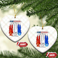 Patriotic Fighter Jets Ceramic Ornament USA 250 Years Of Freedom