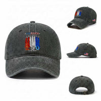 Patriotic Fighter Jets Washed Cotton Baseball Cap USA 250 Years Of Freedom